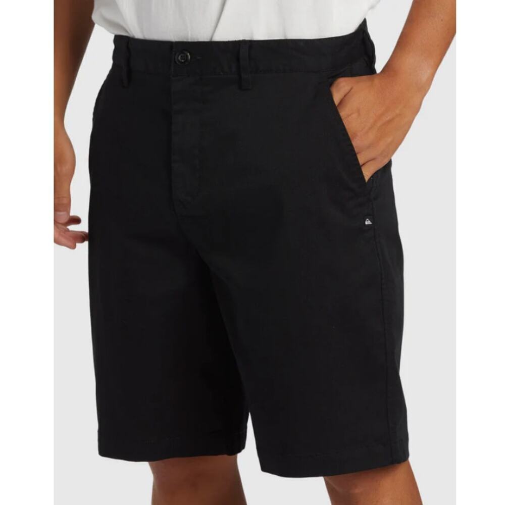 Quiksilver Men's Black Everyday Union Stretch Fit Walk Shorts Size 29